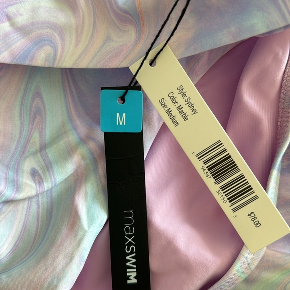 Max Swim Jules Purple Marble Bikini - Picture 6 of 7